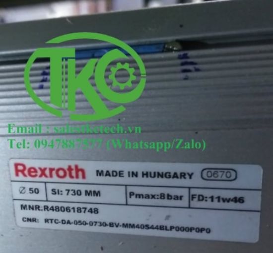 Picture of Xy lanh R480661713 Rexroth Aventics R480618748