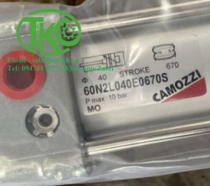 Picture of Xi lanh Camozzi 60N2L040E0670S Camozzi 60N2L040A0085