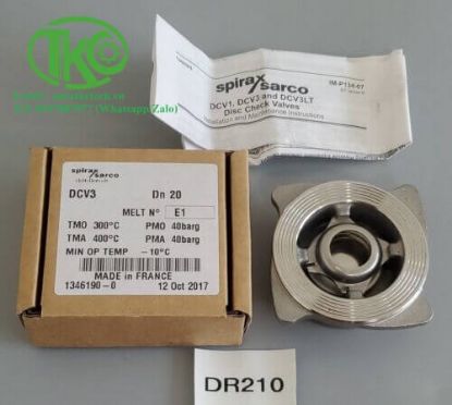 Picture of Van một chiều DCV3 Spirax Sarco DCV10