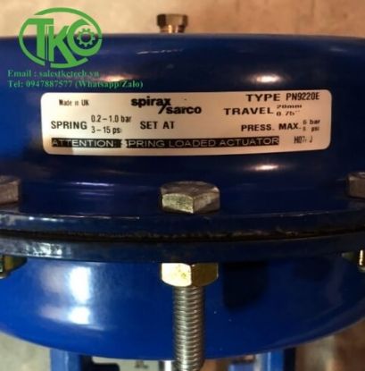 Picture of Pneumatic Actuators PN9220E Spirax Sarco PN9226E, PN9233E, PN9223E