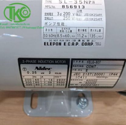 Picture of Bơm SL-35NPS Elepon BD12-10/12-3GS