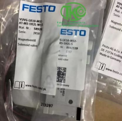 Picture of Van VUVG-L14-M52-AT-G18-1R8L (574229) Festo VUVG-LK10-M52-AT-M5-1H2L-S (8042539)