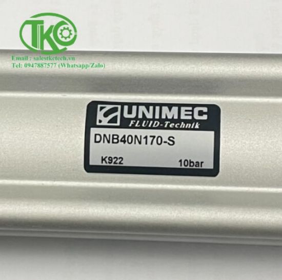 Picture of Xi lanh Unimec DNB40N100-S Unimec GTX63/125-A-S
