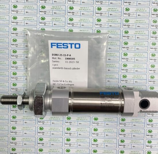 Picture of Xy lanh DSNU-25-60-PPV-A Festo DSNU-25-15-P-A (1908305)