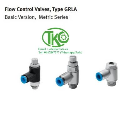 Picture of Van tiết lưu Festo GRLA-1/8-QS-8-RS-B (162966)