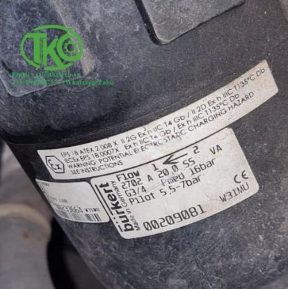 Picture of Control Valve 00233664 Burkert 00209081