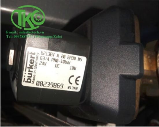 Picture of Van solenoid 239869 Burkert 160291 Burkert 020528