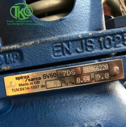 Picture of Van an toàn SV604AS Spirax Sarco SV607DS