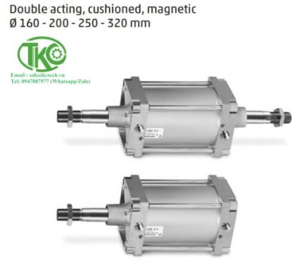 Picture of Xi lanh 41M2P160A0500 Camozzi 40M2L200A0500W-40K2L200A0500W