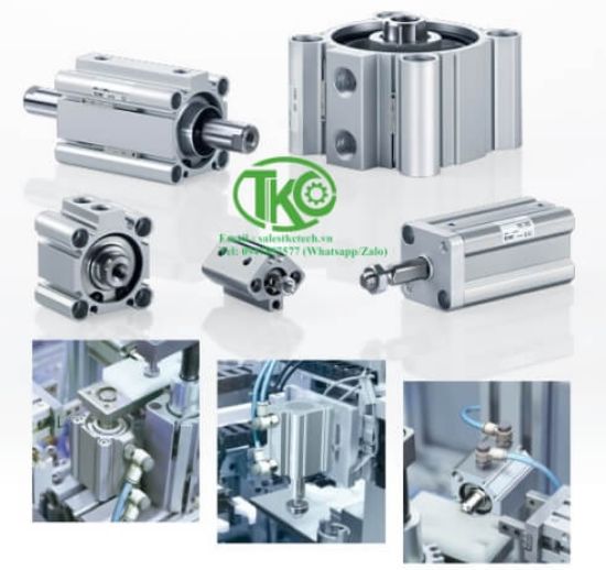 Picture of Xi lanh CDQ2B32-10DZ SMC CDQ2A40-125DCMZ