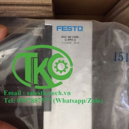 Picture of Xi lanh trượt DGC-32-800-KF-YSR-A-C Festo DGC-40-1100-G-PPV-A