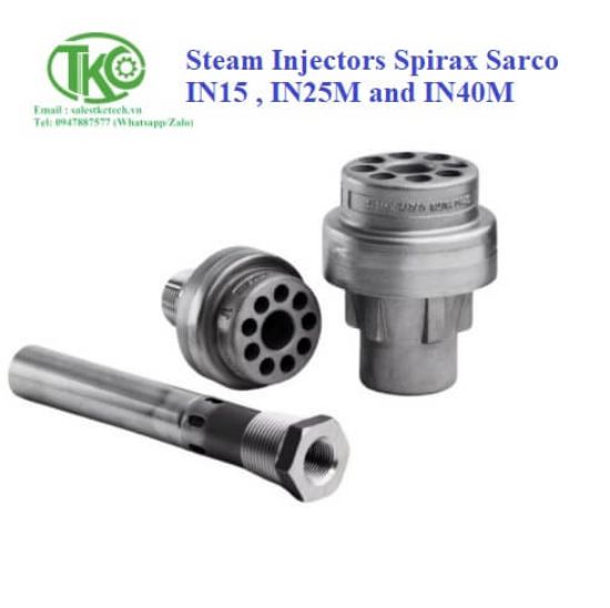 Picture of Steam Injectors IN40M Spirax Sarco IN25M Spirax Sarco IN15 