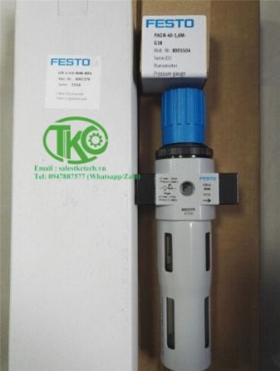 Picture of Bộ lọc điều áp LFR-1/4-D-MINI-A-MPA Festo LFR-1/2-D-MIDI-MPA