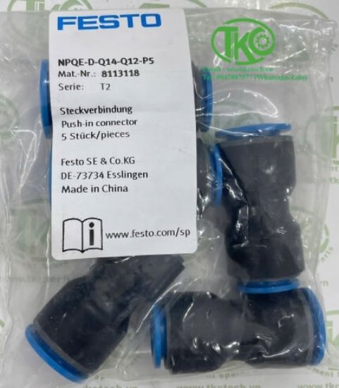 Picture of Nối nhanh NPQE-D-Q14-Q12-P5 Festo NPQE-D-Q14-E-P5