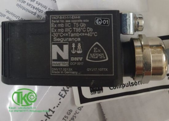 Picture of Cuộn điện VACF-B-K1-1-5-EX4-M Festo VACF-B-K1-1-1-EX4-M