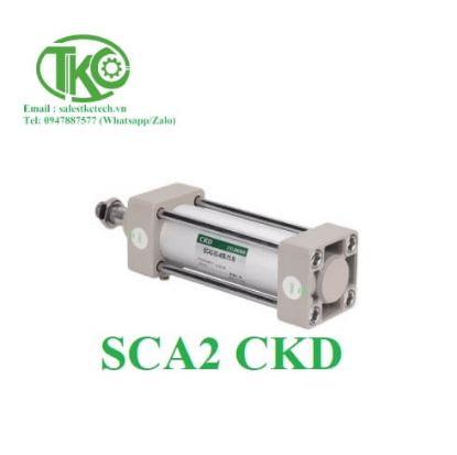 Picture of Xi lanh SCA2-FA-63B-300-Y CKD SCA2-CB-40B-150-Y