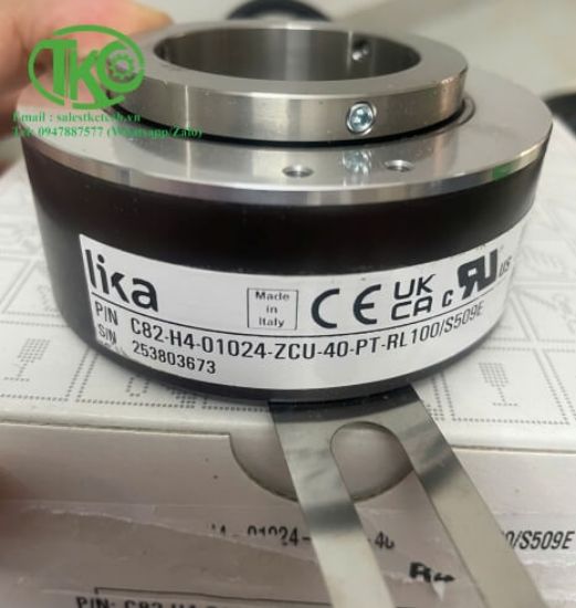 Picture of Encoder C82-H4-01024-ZCU-40-PT-RL100/S509E  Lika C82-H-1024ZCU440PL10/S509E