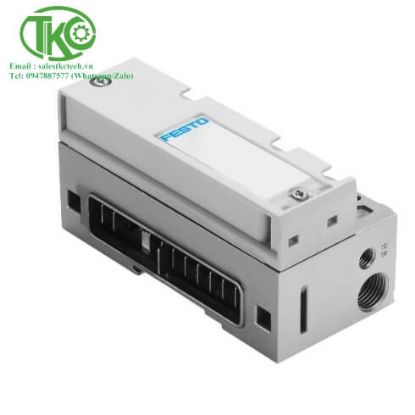 Picture of End plate VMPA-FB-EPL-GU Festo VMPA1-FB-SPU