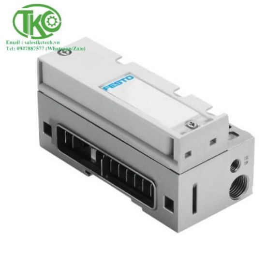 Picture of End plate VMPA-FB-EPL-GU Festo VMPA1-FB-SPU