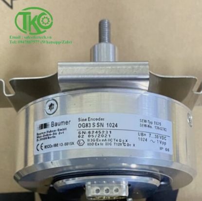 Picture of Encoder EG7S Sew 13642782 Baumer OG83 S SN1024 
