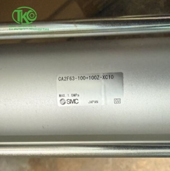Picture of Xi lanh CA2F63-100+100Z-XC10 SMC CA2F40-40+40Z-XC10