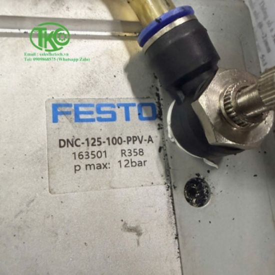 Picture of Xi lanh DNC-125-100-PPV-A Festo DSBC-125-100-PPVA-N3